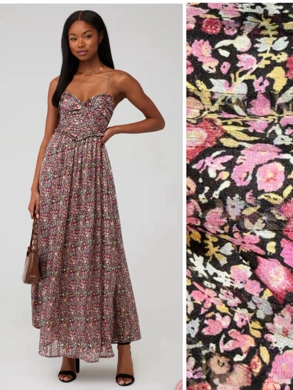 New For Love & Lemons Joelle Maxi Dress - Small
